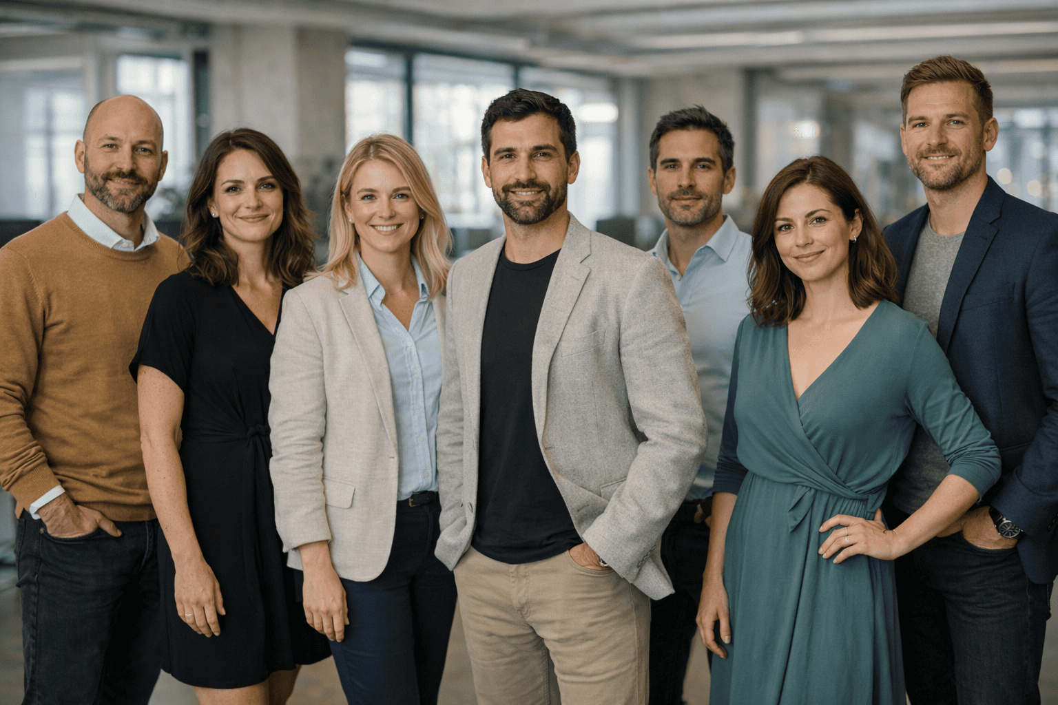 Team working on AI trading platform — Kapitalbro